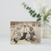 1903のビーチの怠け者たち ポストカード (スタンド正面)