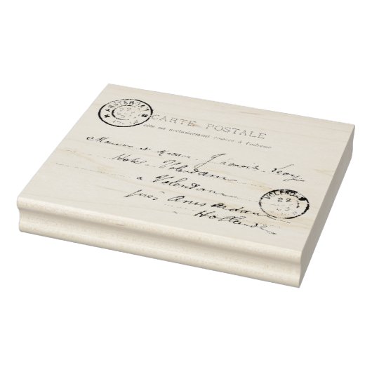 1903アムステルダムのポストカード(マークアートスタンプ付き) ラバースタンプ (スタンプ)