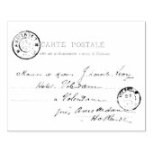 1903アムステルダムのポストカード(マークアートスタンプ付き) ラバースタンプ (インプリント)