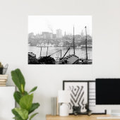 1903ボルチモア・メリーランド・キャンバス・プリント ポスター (ホームオフィス)