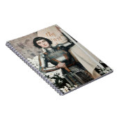 1903年のジョアン・オブ・アーク版木、銅版、版画 ノートブック (右側)