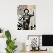 1903年のジョアン・オブ・アーク版木、銅版、版画 ポスター (ホームオフィス)