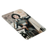 1903年のジョアン・オブ・アーク版木、銅版、版画 マグネット (右側)