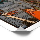 1903年のデローによるクリスマス前の夜 ポスター (角)