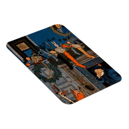 1903年のデローによるクリスマス前の夜 マグネット (右側)