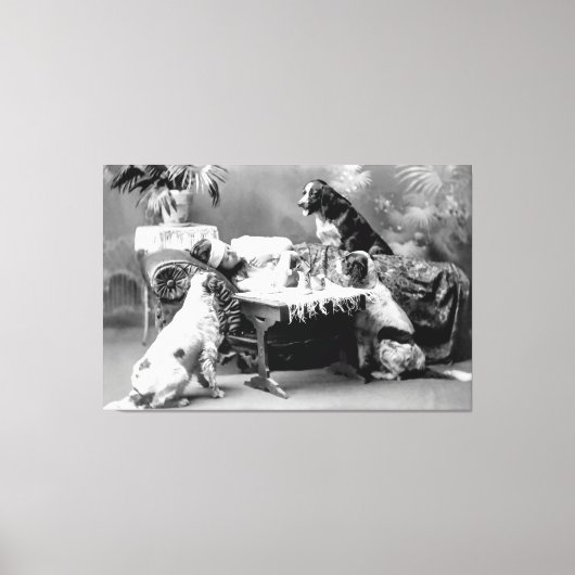 1903年の最高の女気にの友達 キャンバスプリント (正面)