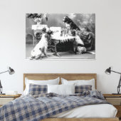 1903年の最高の女気にの友達 キャンバスプリント (インサイチュ (寝室))