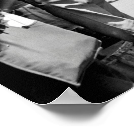 1903年コニー島でのんびりした一日 ポスター (角)