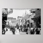 1903年コニー島でのんびりした一日 ポスター (正面)