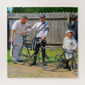 1903年ツール・ド・フランス優勝者モーリス・ガラン ジグソーパズル (縦)