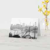 1903年ボルチモアメリーランドグリーティングカード カード (黄色い花)