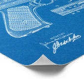 1903年ラピッド・ファイア・ガン特許芸術スケッチプリント ポスター (角)