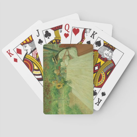 1903年第1回レッスン トランプ (裏面)