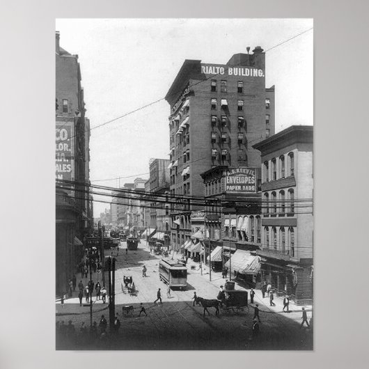 1903年第4回セントルイスミズーリプリント ポスター (正面)