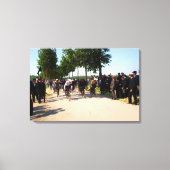 1903年頃のフランス初ツアーのスタート キャンバスプリント (正面)