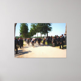 1903年頃のフランス初ツアーのスタート キャンバスプリント