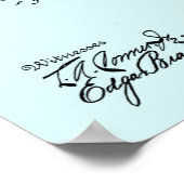 1903年飛んでいるエアシップ特許スケッチプリント ポスター (角)