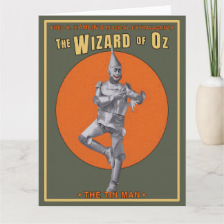  1903 Wizard of Oz Tin Man カード