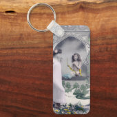 1904アールヌーボーバレンタイン キーホルダー (正面)