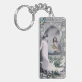 1904アールヌーボーバレンタイン キーホルダー (正面左)