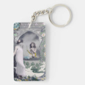 1904アールヌーボーバレンタイン キーホルダー (裏面)