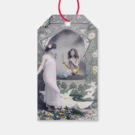 1904アールヌーボーバレンタイン ギフトタグ