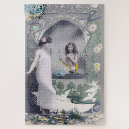 1904アールヌーボーバレンタイン ジグソーパズル