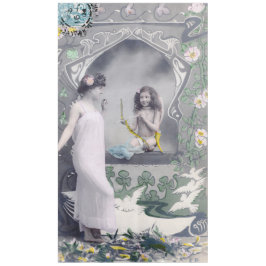 1904アールヌーボーバレンタイン テーブルクロス