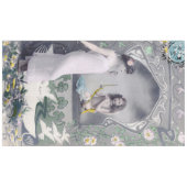 1904アールヌーボーバレンタイン テーブルクロス (正面(横))