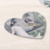 1904アールヌーボーバレンタイン ペーパーコースター (アングル)