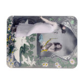 1904アールヌーボーバレンタイン マグネット (横)