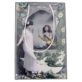 1904アールヌーボーバレンタイン ミディアムペーパーバッグ