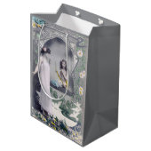 1904アールヌーボーバレンタイン ミディアムペーパーバッグ (裏面アングル)