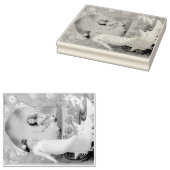 1904アールヌーボーバレンタイン ラバースタンプ (押印)