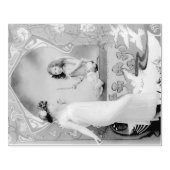 1904アールヌーボーバレンタイン ラバースタンプ (インプリント)