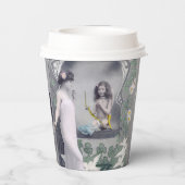 1904アールヌーボーバレンタイン 紙コップ (裏面)