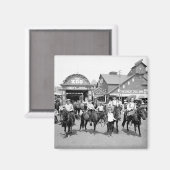 1904コニーアイランドNYマグネット マグネット (正面/裏面)