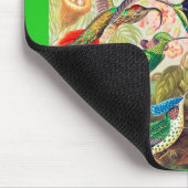 1904ハミングバードプリント マウスパッド (コーナー)