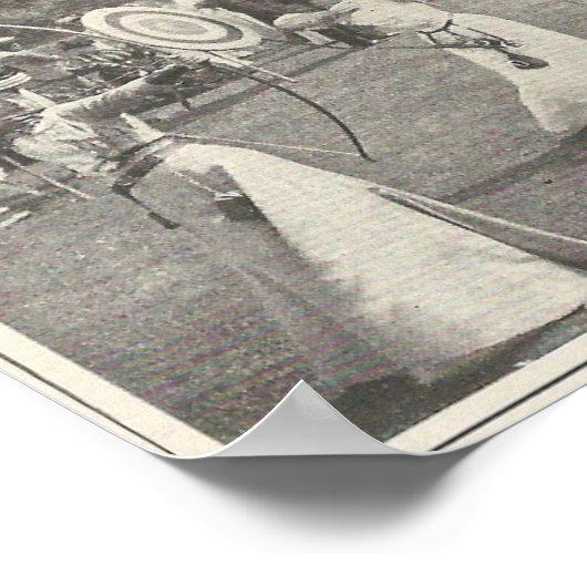 1904レディースアーチェリー競技会 ポスター (角)