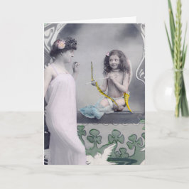 1904年のアール・ヌーヴォー風バレンタイン カード