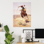 1904年のチャールズ・マリオン・ラッセルの悪いホス ポスター (ホームオフィス)