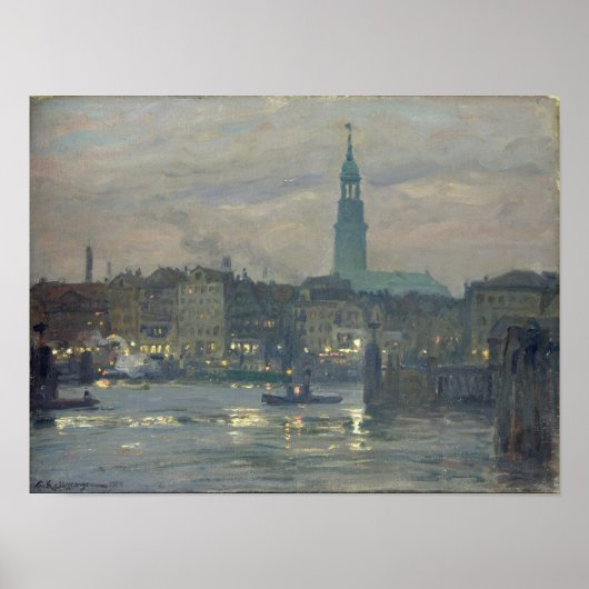 1904年のライトアップ ポスター (正面)