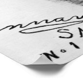 1904年の浸水列車 ポスター (角)