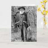 1904年の狩り カード (黄色い花)