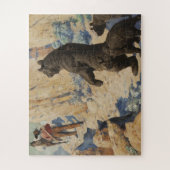 1904年のWilliam Robinson Leigh ジグソーパズル (縦)