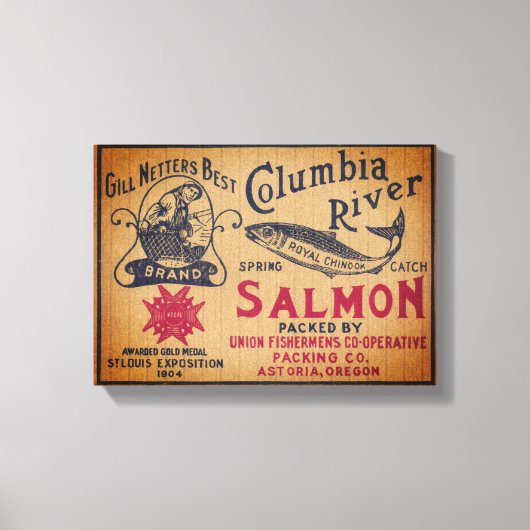 "1904年ギル・ネッターのベスト" キャンバスプリント (正面)