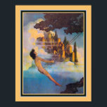 1904年マックスフィールドパリ ポスター<br><div class="desc">1904カラフル年のプリントMaxfield Parrish「The Dinky Bird」と名付けられた</div>