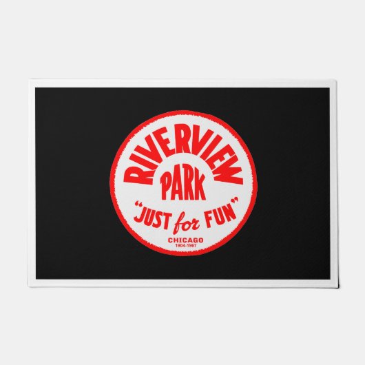  1904年～1967年ILシカゴ・リバービュー遊園地 ドアマット (正面)