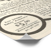 1904年Iver Johnson revolver広告 ポスター (角)