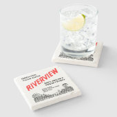 〒1904-1967年シカゴ市リバービューアミューズメントパーク ストーンコースター (横)